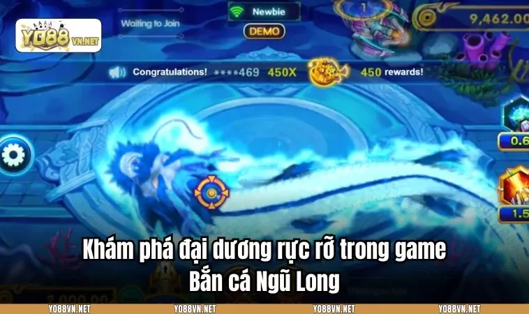 Khám phá đại dương rực rỡ trong game Bắn cá Ngũ Long
