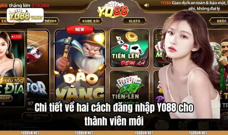 Chi tiết về hai cách đăng nhập YO88 cho thành viên mới
